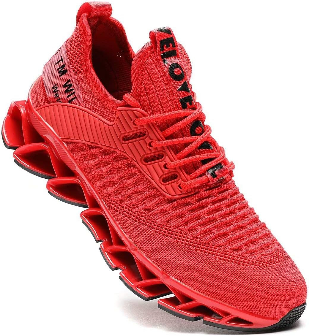 Womens Walking Shoes Fashion Running Tennis Blade Sneakers Mesh Breathable Athletic Sport Gym