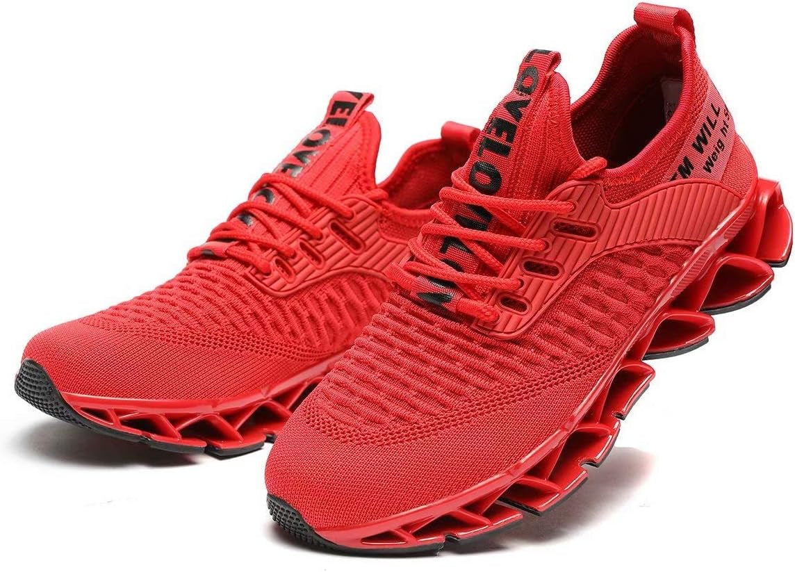Womens Walking Shoes Fashion Running Tennis Blade Sneakers Mesh Breathable Athletic Sport Gym