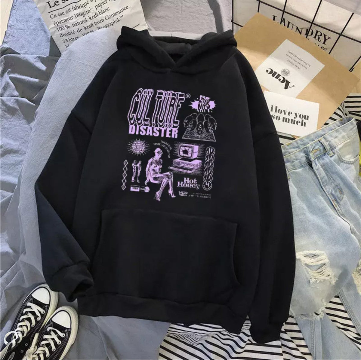 Chic Velvet Comfort Hoodies