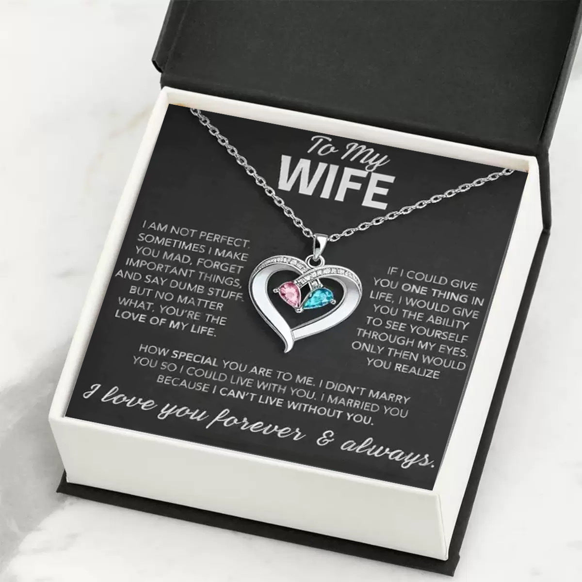 Diamond Birthstone Necklace