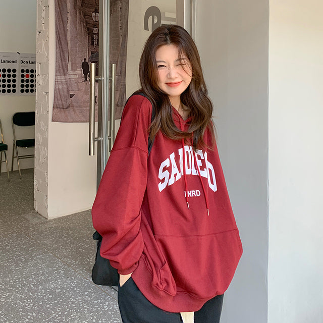 Chic Autumn Color Block Hoodies