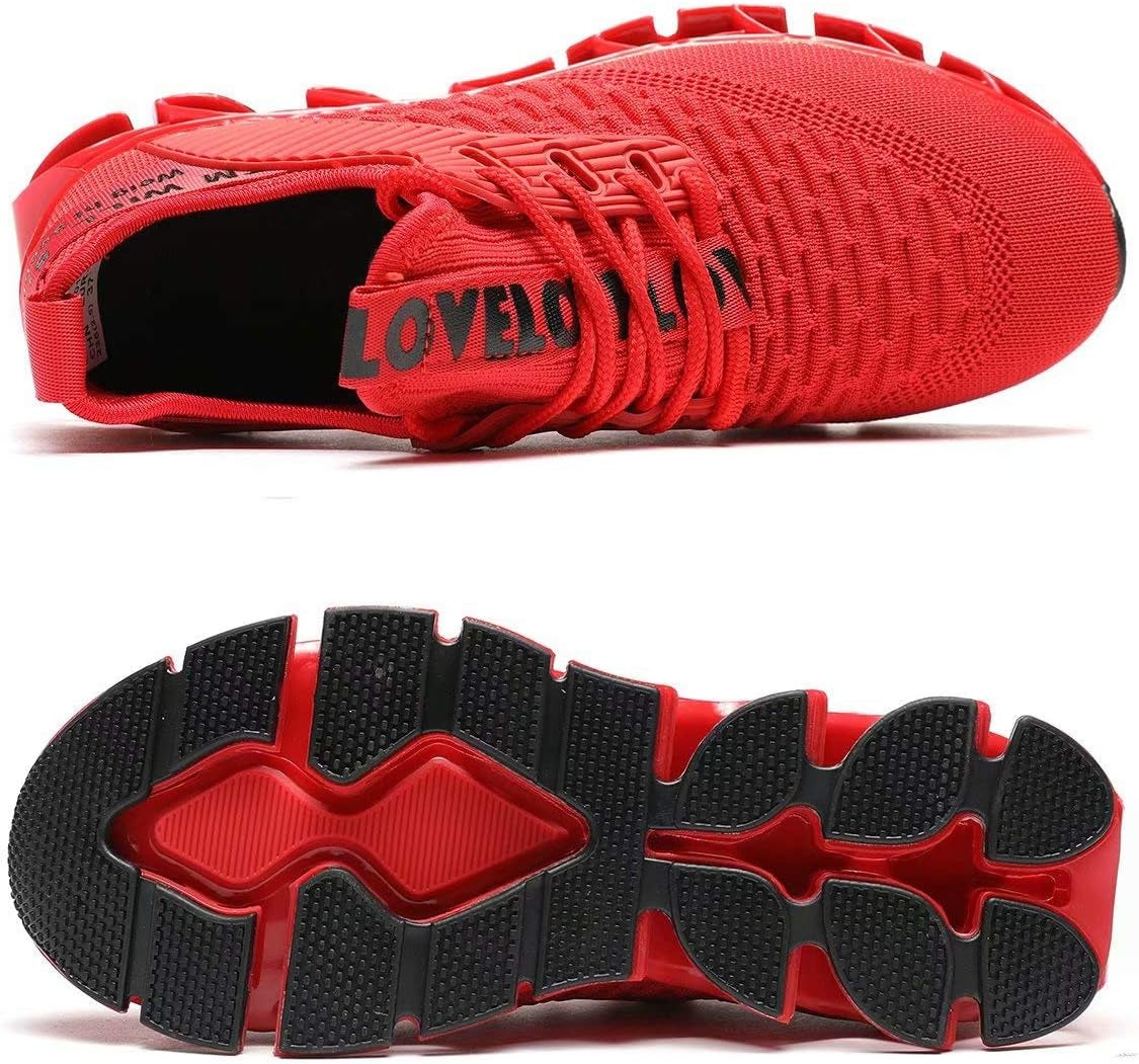 Womens Walking Shoes Fashion Running Tennis Blade Sneakers Mesh Breathable Athletic Sport Gym
