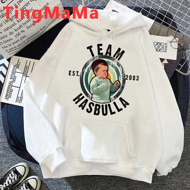 Kawaii Hasbulla Fight Hoodies