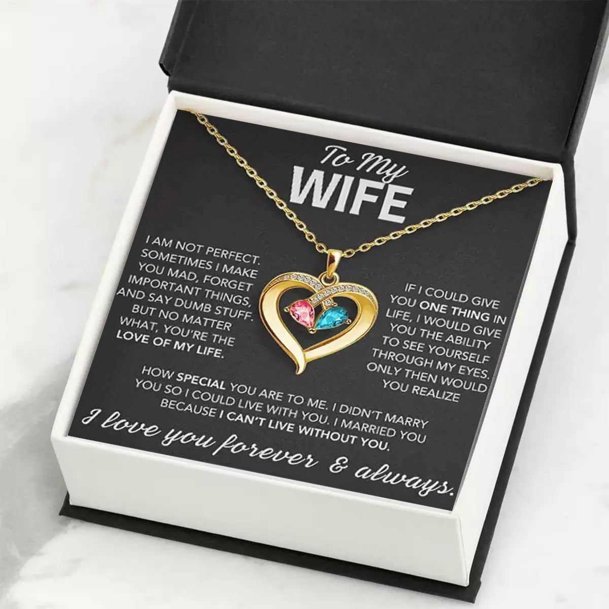 Diamond Birthstone Necklace